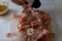 Курица в рукаве с медом и горчицей - Шаг 3 Курица в рукаве с медом и горчицей - Шаг 3