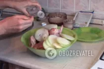 Курка в рукаві під маринадом - Крок 4 Курка в рукаві під маринадом - Крок 4