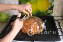 Курка в рукаві - Крок 5 Курка в рукаві - Крок 5