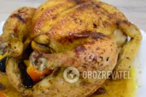 Курица в рукаве с изюмом - Шаг 7 Курица в рукаве с изюмом - Шаг 7