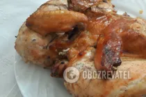 Курица в рукаве с медом и горчицей - Шаг 7 Курица в рукаве с медом и горчицей - Шаг 7