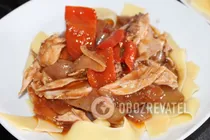 Тушеная курица в вине - Шаг 10 Тушеная курица в вине - Шаг 10
