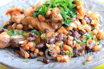 Тушеная курица с фасолью - Шаг 8 Тушеная курица с фасолью - Шаг 8