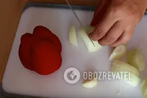 Тушеная курица в вине - Шаг 1 Тушеная курица в вине - Шаг 1