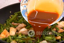 Тушеная курица со стручковой фасолью - Шаг 12 Тушеная курица со стручковой фасолью - Шаг 12