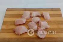 Тушкована курка з квасолею в томатному соусі - Крок 1 Тушкована курка з квасолею в томатному соусі - Крок 1