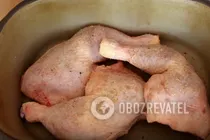 Тушеная курица в вине - Шаг 3 Тушеная курица в вине - Шаг 3