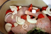 Тушеная курица в вине - Шаг 4 Тушеная курица в вине - Шаг 4