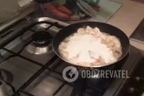 Тушеная курица с плавленым сыром - Шаг 4 Тушеная курица с плавленым сыром - Шаг 4
