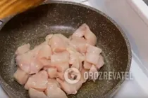 Дієтична тушкована курка зі стручковою квасолею - Крок 4 Дієтична тушкована курка зі стручковою квасолею - Крок 4