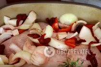 Тушеная курица в вине - Шаг 6 Тушеная курица в вине - Шаг 6