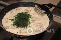 Тушеная курица с плавленым сыром - Шаг 6 Тушеная курица с плавленым сыром - Шаг 6