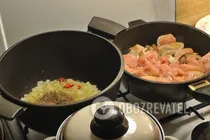 Тушеная курица с фасолью и луком - Шаг 6 Тушеная курица с фасолью и луком - Шаг 6