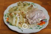 Тушеная курица с плавленым сыром в мультиварке - Шаг 8 Тушеная курица с плавленым сыром в мультиварке - Шаг 8