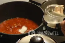 Тушеная курица с фасолью и луком - Шаг 9 Тушеная курица с фасолью и луком - Шаг 9