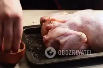 Курка в рукаві з гречкою - Крок 2 Курка в рукаві з гречкою - Крок 2