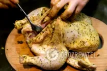 Курица в рукаве с апельсинами - Шаг 3 Курица в рукаве с апельсинами - Шаг 3