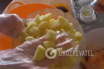 Курка в рукаві з морквою - Крок 4 Курка в рукаві з морквою - Крок 4