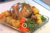 Курка в рукаві з гірчицею - Крок 7 Курка в рукаві з гірчицею - Крок 7