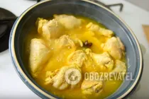 Тушеная курица по-восточному - Шаг 11 Тушеная курица по-восточному - Шаг 11