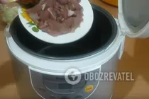 Тушеная курица с фасолью в мультиварке - Шаг 2 Тушеная курица с фасолью в мультиварке - Шаг 2