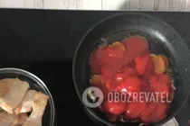 Тушеная курица с курагой - Шаг 5 Тушеная курица с курагой - Шаг 5