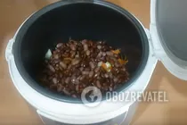 Тушеная курица с фасолью в мультиварке - Шаг 6 Тушеная курица с фасолью в мультиварке - Шаг 6