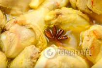 Тушеная курица по-восточному - Шаг 10 Тушеная курица по-восточному - Шаг 10