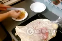 Качка в рукаві з часником - Крок 10 Качка в рукаві з часником - Крок 10