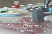 Індичка, фарширована яблуками і журавлиною - Крок 5 Індичка, фарширована яблуками і журавлиною - Крок 5