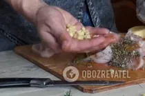 Курица в рукаве с имбирем - Шаг 4 Курица в рукаве с имбирем - Шаг 4