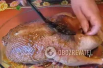 Качка в рукаві в медово-соєвому соусі - Крок 4 Качка в рукаві в медово-соєвому соусі - Крок 4