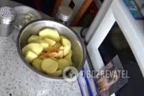 Утка в рукаве с картошкой - Шаг 5 Утка в рукаве с картошкой - Шаг 5
