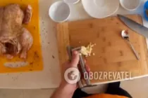 Курица в рукаве с травами - Шаг 5 Курица в рукаве с травами - Шаг 5