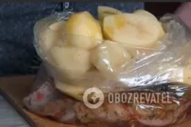 Курица в рукаве с имбирем - Шаг 7 Курица в рукаве с имбирем - Шаг 7
