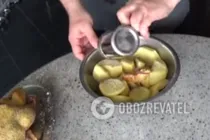 Утка в рукаве с картошкой - Шаг 6 Утка в рукаве с картошкой - Шаг 6