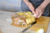 Курица в рукаве с имбирем - Шаг 8 Курица в рукаве с имбирем - Шаг 8