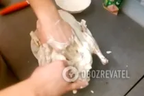 Качка в рукаві з часником - Крок 7 Качка в рукаві з часником - Крок 7