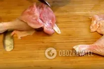 Тушкована курка з сухофруктами та вином - Крок 1 Тушкована курка з сухофруктами та вином - Крок 1