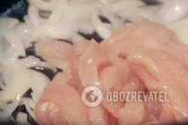Тушеная курица с капустой и сухофруктами в мультиварке - Шаг 2 Тушеная курица с капустой и сухофруктами в мультиварке - Шаг 2