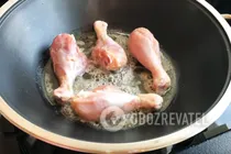 Тушкована курка з сухофруктами - Крок 2 Тушкована курка з сухофруктами - Крок 2