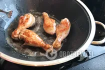 Тушкована курка з сухофруктами - Крок 3 Тушкована курка з сухофруктами - Крок 3