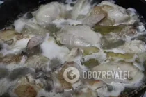 Тушеная курица с орехами по-сочински - Шаг 4 Тушеная курица с орехами по-сочински - Шаг 4