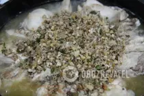 Тушеная курица с орехами по-сочински - Шаг 5 Тушеная курица с орехами по-сочински - Шаг 5