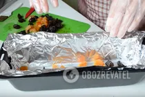Тушеная курица с сухофруктами и медом - Шаг 5 Тушеная курица с сухофруктами и медом - Шаг 5