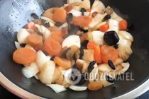 Тушкована курка з сухофруктами - Крок 7 Тушкована курка з сухофруктами - Крок 7