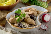 Тушеная курица с черносливом - Шаг 7 Тушеная курица с черносливом - Шаг 7