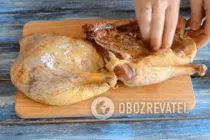 Гусь в рукаве кусочками - Шаг 2 Гусь в рукаве кусочками - Шаг 2