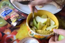Гусь в рукаве с айвой - Шаг 3 Гусь в рукаве с айвой - Шаг 3