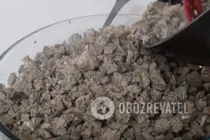 Індичка, фарширована грибами і печінкою - Крок 4 Індичка, фарширована грибами і печінкою - Крок 4